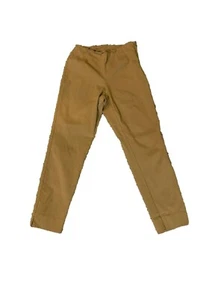 Time & Tru Womens Leggings Size 10 Copper Brown Side Zip Stretch Casual Career - Picture 1 of 4