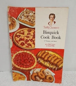 Vintage Betty Crocker's Bisquick Cookbook 157 Recipes 1956 - Bild 1 von 4