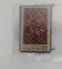 Vintage Usps Postal Stamp Pin Navajo Art Museum Of The American Ind. 1986