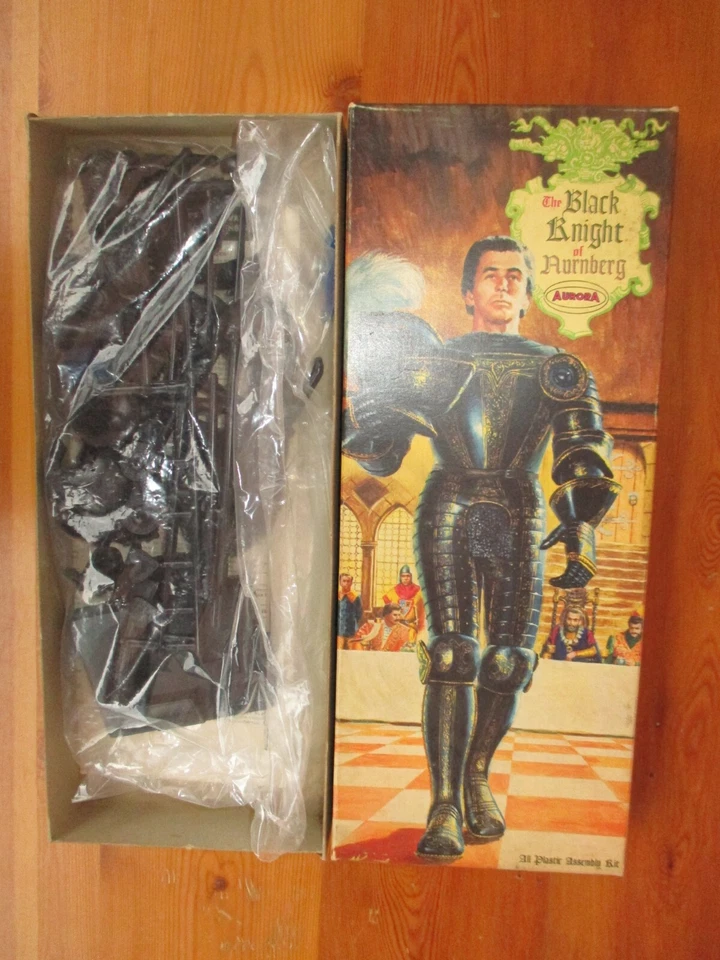 KIT AURORA N: 473-100 THE BLACK KNIGHT OF AURNBERG 1963 OBSOLETO - Immagine 1 di 1