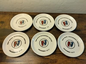 HLC Fiesta Buick Car Management Meeting 3 3/4" Coasters 1964-1969 Lot of 6 - Picture 1 of 8