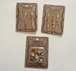 Beadlanding Charmalong Charms Zum Selbermachen Schmuck - NEU - 3er Pack - Nickelfrei - Bild 1 von 4