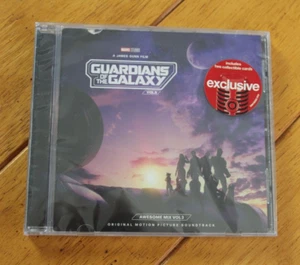 GUARDIANS OF THE GALAXY VOL 3 CD [NEW SEALED] TARGET EXCLUSIVE + 2 BONUS CARDS - Picture 1 of 4
