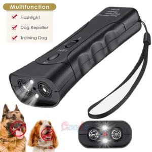3 in 1 Ultrasonic Anti Dog Barking Trainer Electronic Dog Deterrent Repeller US - Picture 1 of 13