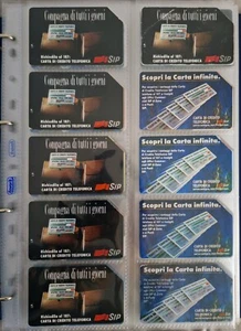 Collezione Lotto di 400 Schede Telefoniche Italiane uniche - Foto 1 di 21