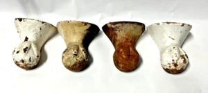 ANTIGUOS PIES DE BAÑERA DE HIERRO FUNDIDO BOLA Y GARRA DE COLECCIÓN BAÑERA - Imagen 1 de 11