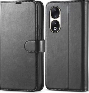 For Honor 90 Luxus Leder Flip Geldbörse magnetische Ständer Abdeckung - Bild 1 von 2