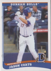 2018 Durham Bulls Jason Coats RC Rookie Tampa Bay Rays - Picture 1 of 1
