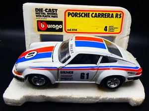 Burago Italian Porsche 911 Carrera RS #61 1976 White 1:24 Cod: 0114 - Picture 1 of 13