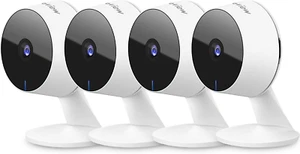 Laview Security Cameras 4Pcs, Home Security Camera Indoor 1080P, Wi-Fi Cameras W - Picture 1 of 12
