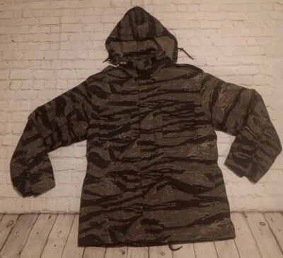 CHAQUETA DE CAMPO ROTHCO 8713 RAYAS TIGRE CAMUFLAJE HOMBRE M65 MEDIANA  Foto 1 de 4