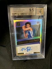 2018-19 Donruss Significant Signatures Auto #SS-MB3 Marvin Bagley Rc BGS 9.5 Sub