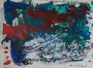 Joan Mitchell Signed Abstract Expressionist Oil Painting on Canvas - Modern Art - Picture 1 of 4