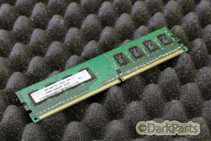 Hynix HYMP112U64CP8-S6 1GB Memory RAM PC2-6400U-666-12 DDR2-800Mhz Desktop - Picture 1 of 1
