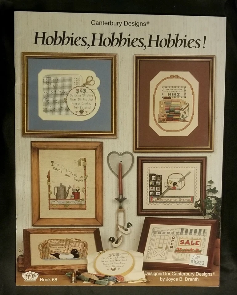 Vintage 1988 Canterbury Designs Hobbies Hobbies Hobbies Needlepoint Booklet  68 - Image 1 of 1