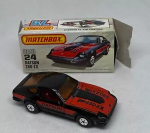 Matchbox Lesney Superfast MB24 Datsun 280ZX w/ Damaged L Style Box - Picture 1 of 5