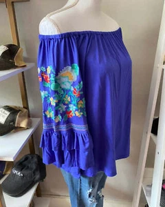 Altar’d State Embroidery Off Shoulder Top- S - Picture 1 of 3