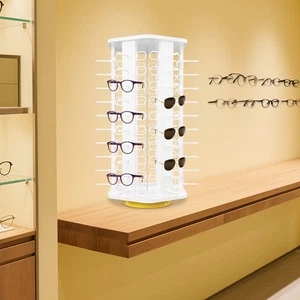 60Pairs Sunglasses Display Rack 360° Rotation Eyeglasses Holder Sunglasses Stand - Picture 1 of 9