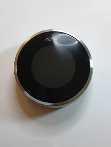 Nest Thermostat Stainless Steel A0013 UNTESTED - Picture 1 of 4