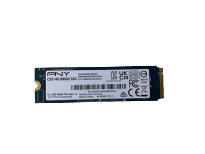 PNY CS2140 500GB M.2 2280 NVMe PCIe Gen4 x4 SSD - Image 1 of 2