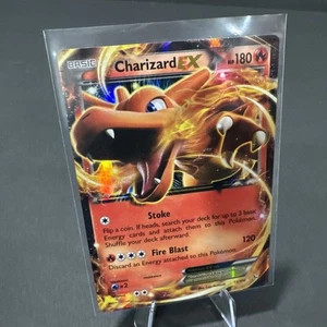 Charizard EX 11/106 XY Flashfire Holo Rare Pokemon Card LP - Picture 1 of 10