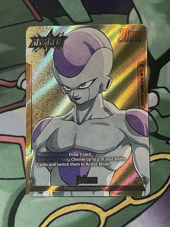 Frieza FS04-01 Gold Leader Manga Booster 02 Dragon Ball Fusion World Super - Image 1 of 4