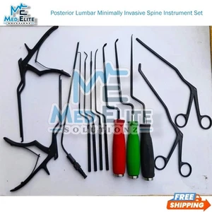 Hintere Lendenwirbelsäule minimalinvasive Wirbelsäule Instrument 12er Set Orthopädisch - Bild 1 von 3