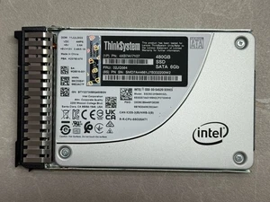 Lenovo ThinkSystem 480GB 02JG564 4XB7A17107 2.5" Read Intensive SATA 6Gb HS SSD - Picture 1 of 3