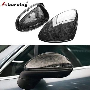 For for Cayenne 9YA 9Y0 2018-2024 New Forged Carbon Fiber Side Mirror Shell - Picture 1 of 15