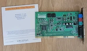 Creative Labs CT4170 ISA Sound Blaster 16 Vibra Sound Card - Afbeelding 1 van 4