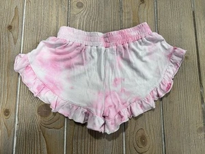 Flowers By Zoe Pink Tie Dye Ruffle Short Size 5 Retail $52 - Picture 1 of 6