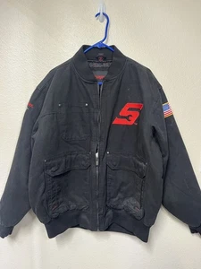 Snap On Tools Canvas Embroidered 95th Anniversary Bomber Work Jacket Size XL - Picture 1 of 3
