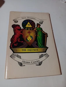 Tarot Divination Book by Aleister Crowley The Equinox (1981, Trade Paperback,) - Picture 1 of 5