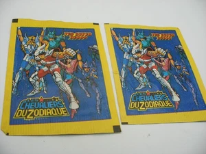 PANINI Bilderalbum Vignette 2 LEERE TASCHE RITTER des Tierkreises Saint Seiya - Bild 1 von 2