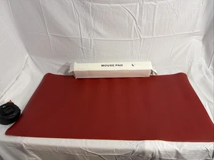 Leder Schreibtischunterlage/Mauspad/Spielmatte 31” x 15,5” beidseitig! - Bild 1 von 5