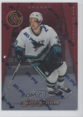 1997-98 Pinnacle Certified Certified Red Jeff Friesen #81 - Image 1 of 2