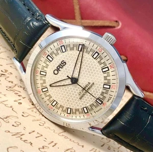 ORIS Mechanical Hand-Wound Vintage Men’s Watch from the 1980s/Casual/Antique - Picture 1 of 9