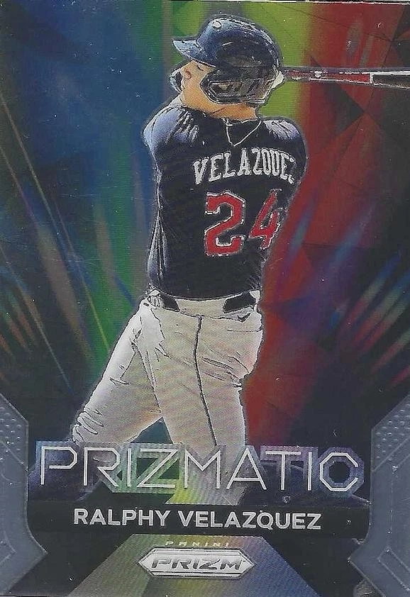Ralphy Velazquez 2024 Panini Prizm Prizmatic Insert #19 Cleveland Guardians - Image 1 of 1