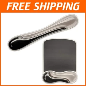 Supporto da polso grigio Duo Gel per tastiera e mouse - Foto 1 di 10