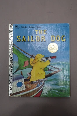 A Little Golden Book - The Sailor Dog by Margaret Wise Brown - 1953 - Imagem 1 de 4