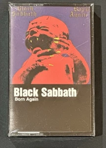 Black Sabbath Born Again New Still Sealed Cassette Tape 1983 Metal Ian Gillan - Picture 1 of 5