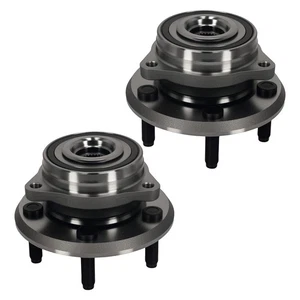 5 Bolt Front Hub Set for Dodge Durango 2011 2012-2023 52124767AC ABS Ring - Foto 1 di 18
