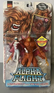 Marvel Collector Editions Alpha Flight Sasquatch & Vindicator 1999 Toy Biz ~Nuevo - Imagen 1 de 6