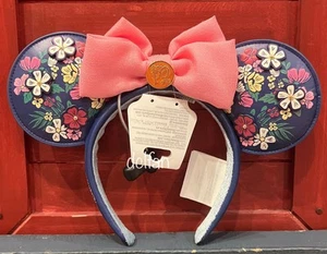 2025 Disney Parks Port Orleans Riverside Resort Minnie Mickey Ear Headband NEW - Picture 1 of 3