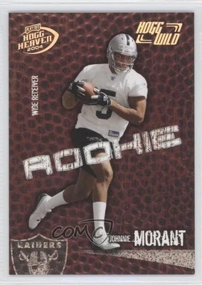 2004 Playoff Hogg Heaven Rookie Hogg Wild /125 Johnnie Morant #129 Rookie RC - Image 1 of 2
