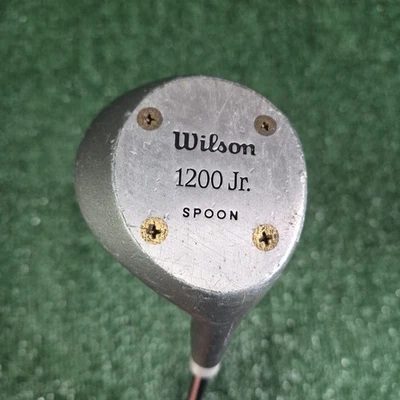 Wilson 1200 Jr. Spoon Driver 1 Wood Steel Shaft Right Handed 38" - Image 1 of 4