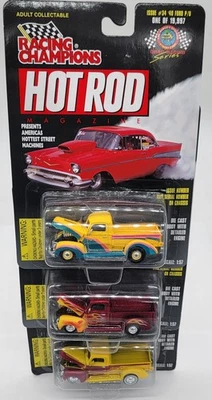 Ford Pickup 1940 fundido a presión Hot Rod escala 1:57 (lote de 3) NiB Foto 1 de 2