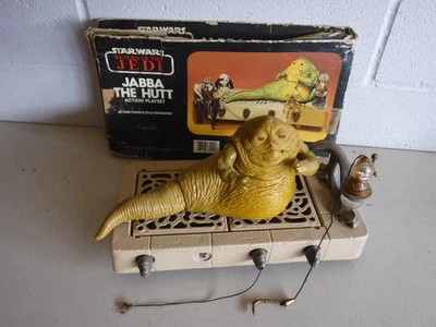 Jabba the Hutt Throne Room Star Wars ROTJ 1983 Kenner Action Figure Playset - Image 1 of 4