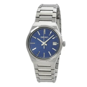 Seiko Classic Quartz Blue Dial Men's Watch SUR555P1 - Picture 1 of 3