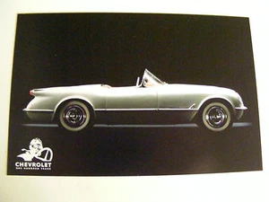 1953 CHEVROLET CORVETTE HERITAGE ONE HUNDRED YEARS POSTCARD NEW - Bild 1 von 2